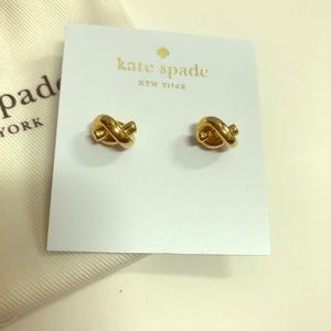 Kate Spade Gold Knot Earrings